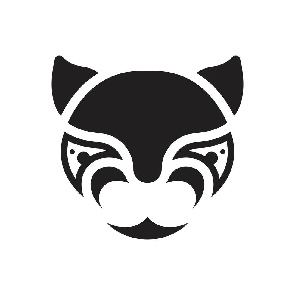 Panther-Kopf-Logo-Symbol-Vektor-Design vektor