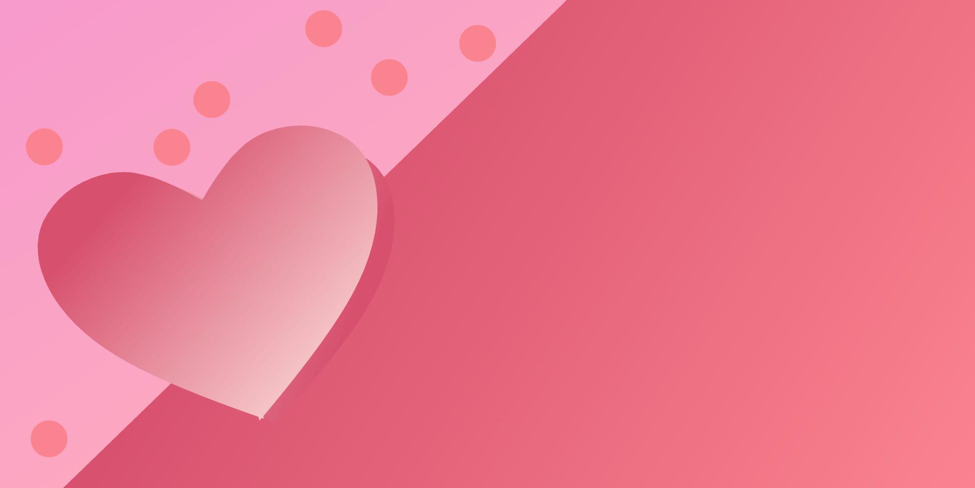 hjärtans dag design. kreativ illustration romantisk bakgrund, Plats för text. kärlek begrepp för Lycklig mors dag, hjärtans dag, födelsedag, kvinnors dag, etc vektor