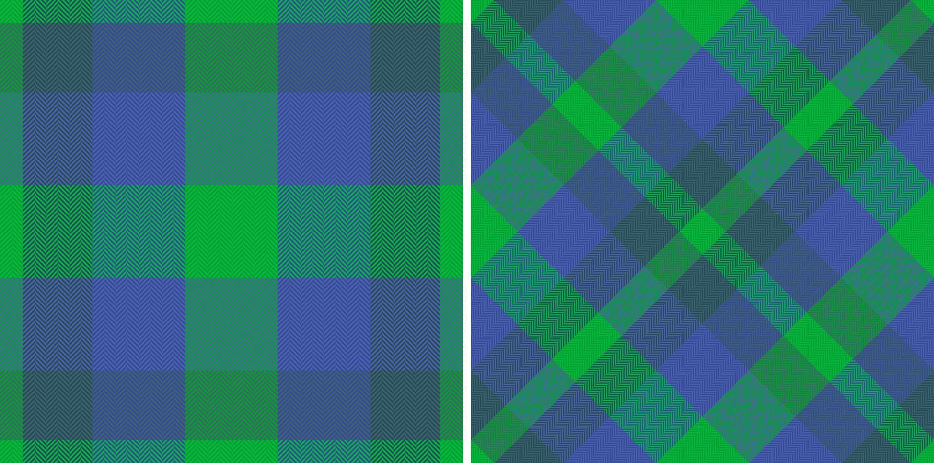 Vektor Stoffmuster. Überprüfen Sie den Texturhintergrund. Textiles nahtloses Tartan-Plaid.