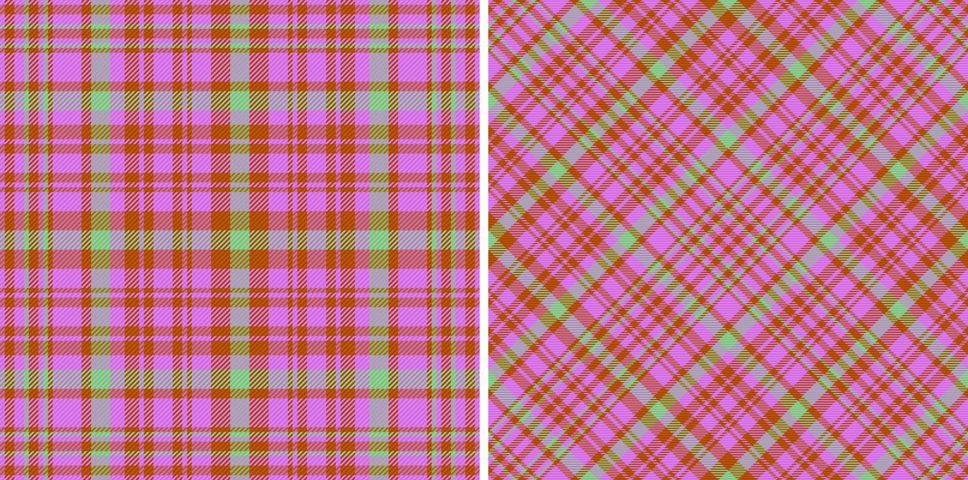 Vektorhintergrundprüfung. Textur karierter Stoff. muster textil tartan nahtlos. vektor