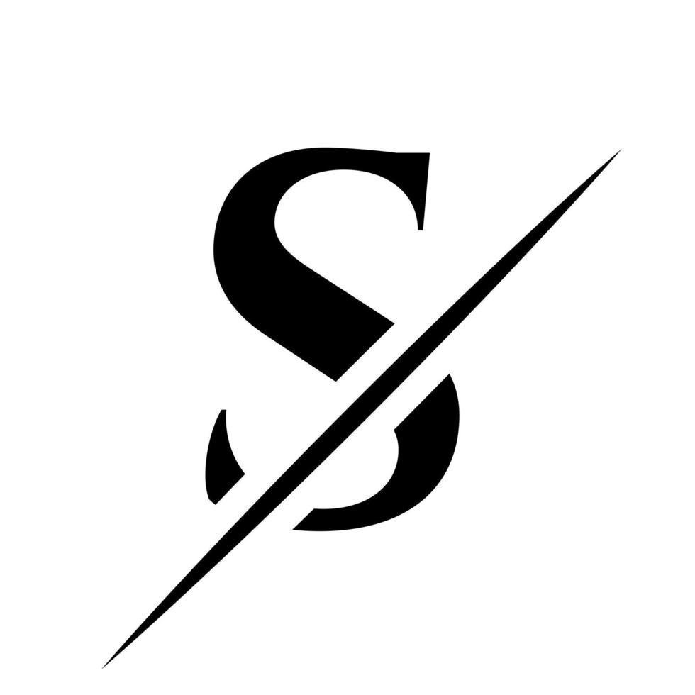 monogram brev s logotyp design mall. lyx, skönhet och mode logotyp design vektor
