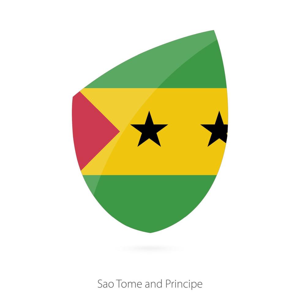 Flagge von Sao Tome und Principe. vektor