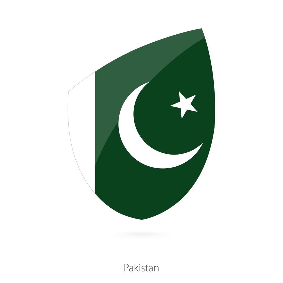 flagga av pakistan. vektor