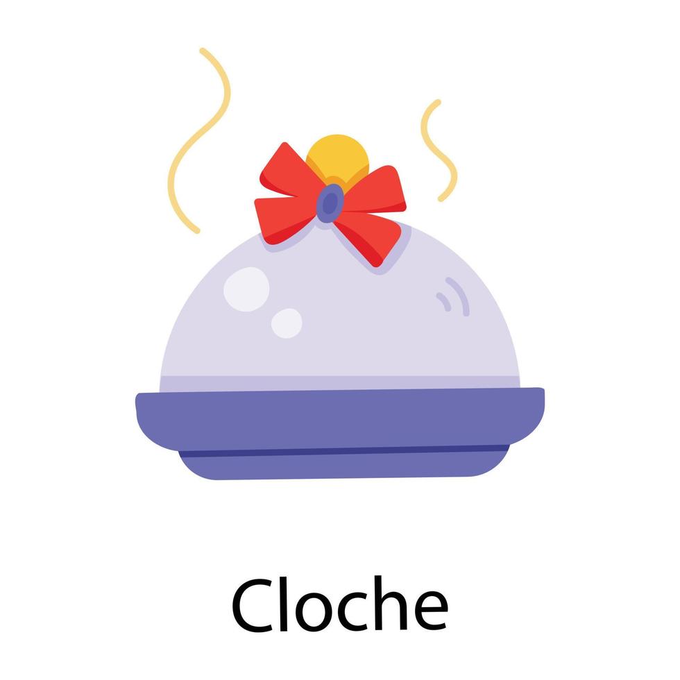 trendige Cloche-Konzepte vektor