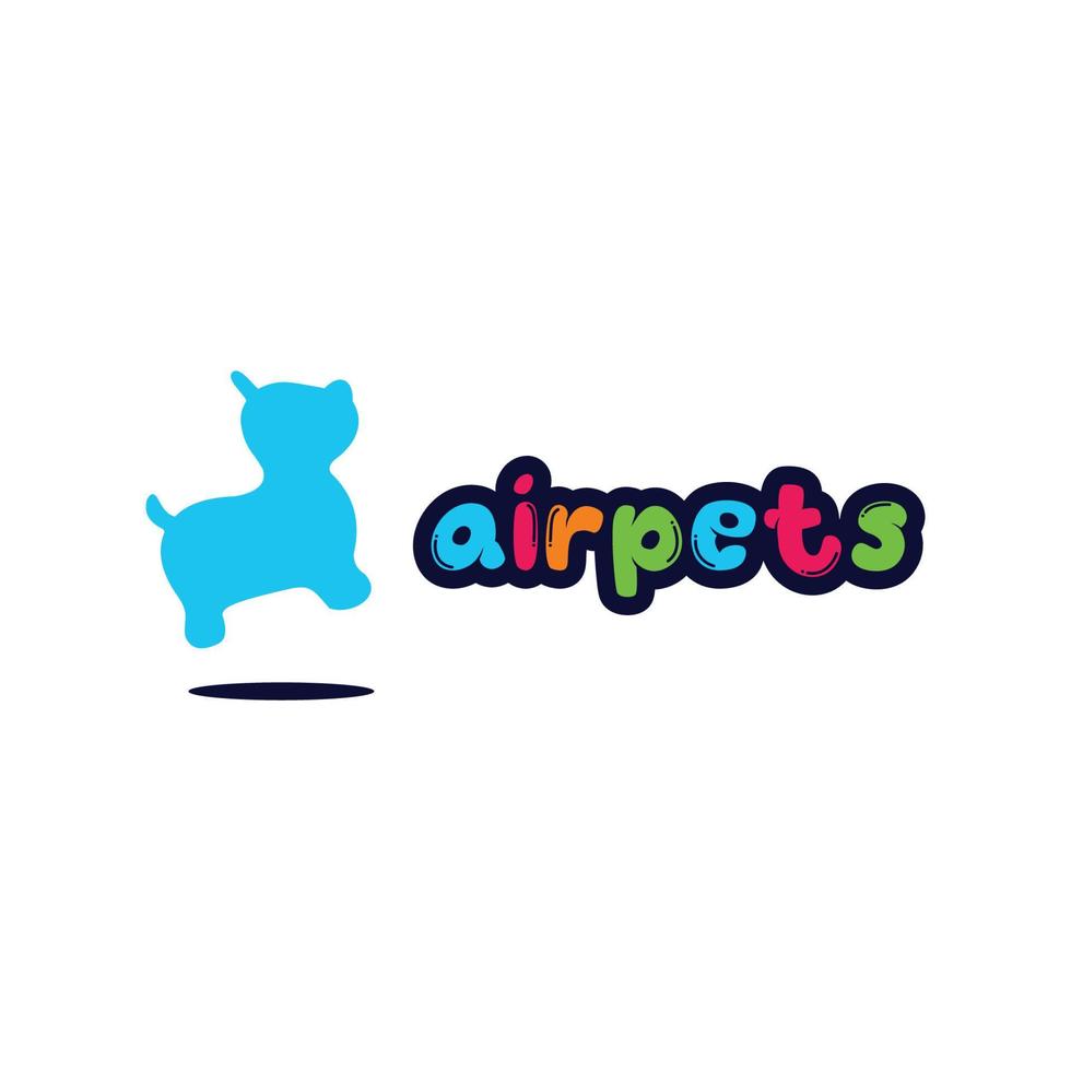 air pets Logo-Design-Vorlagen vektor