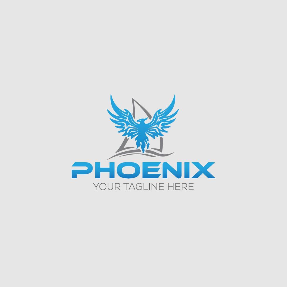 Vektor-Phoenix-Logo-Konzept vektor