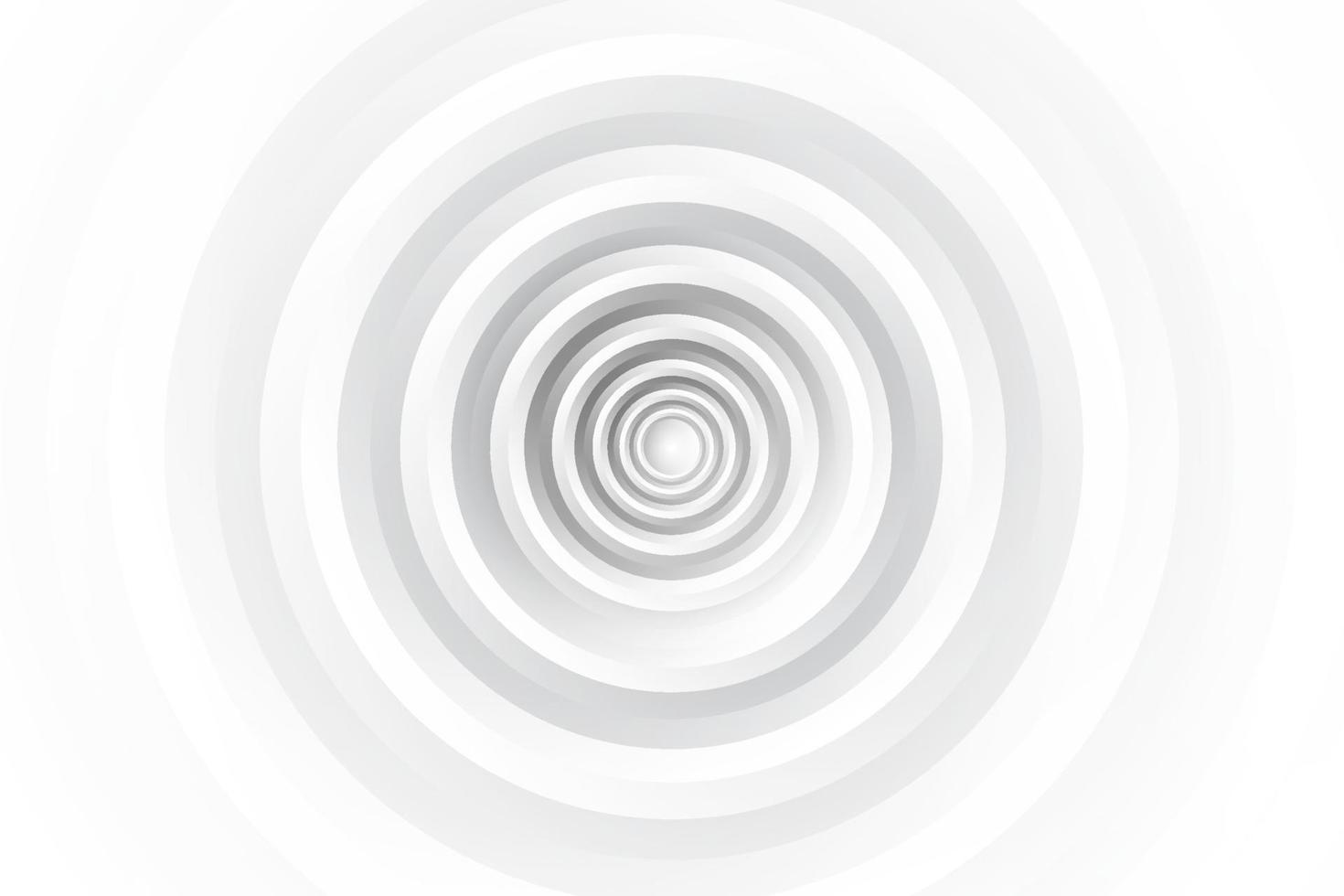 abstrakt vit och grå färg, modern designbakgrund med geometrisk rund form. vektor illustration.
