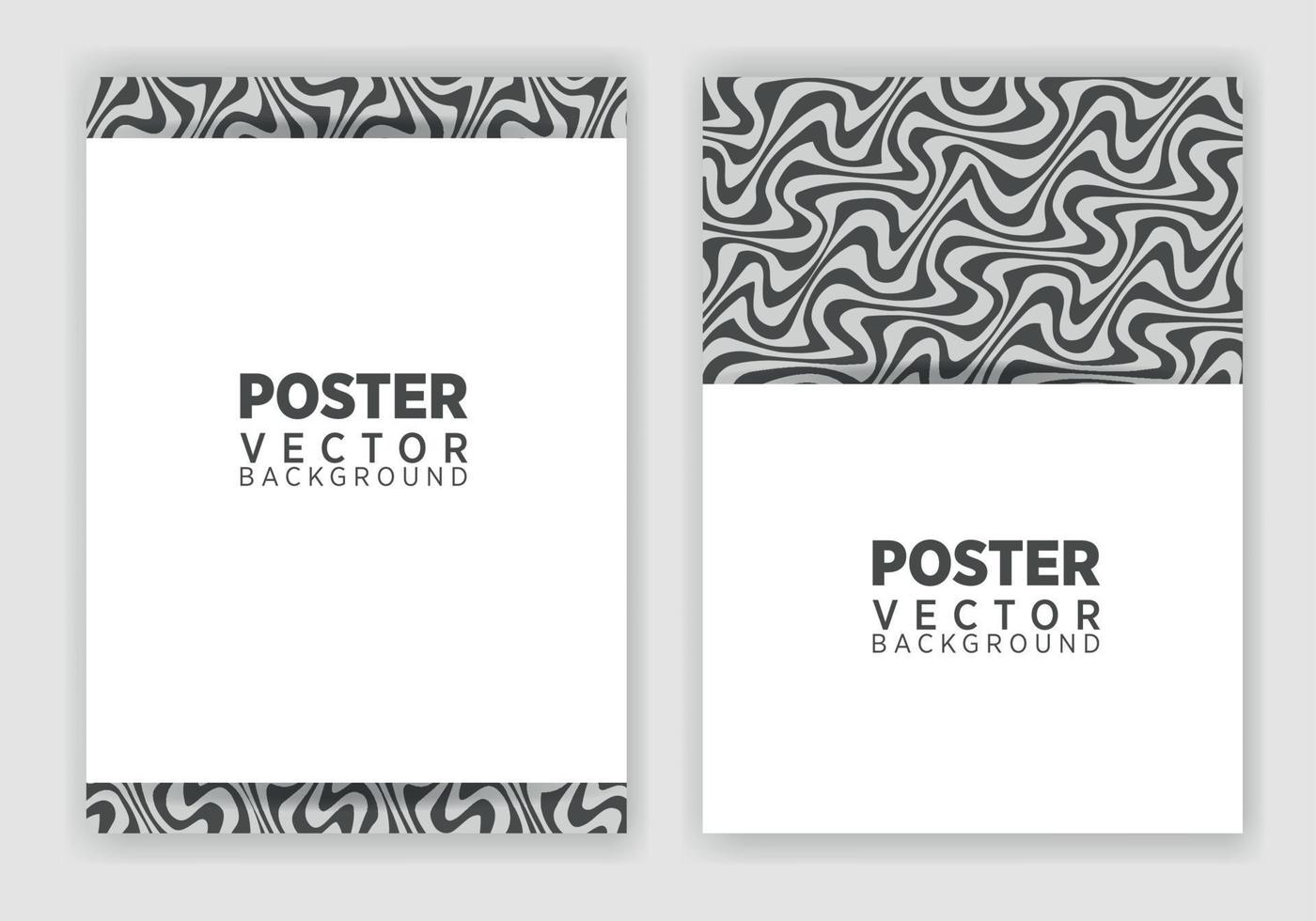 Vektor abstraktes Grafikdesign-Plakat. Vektor vertikale Plakatvorlage, abstraktes Design.