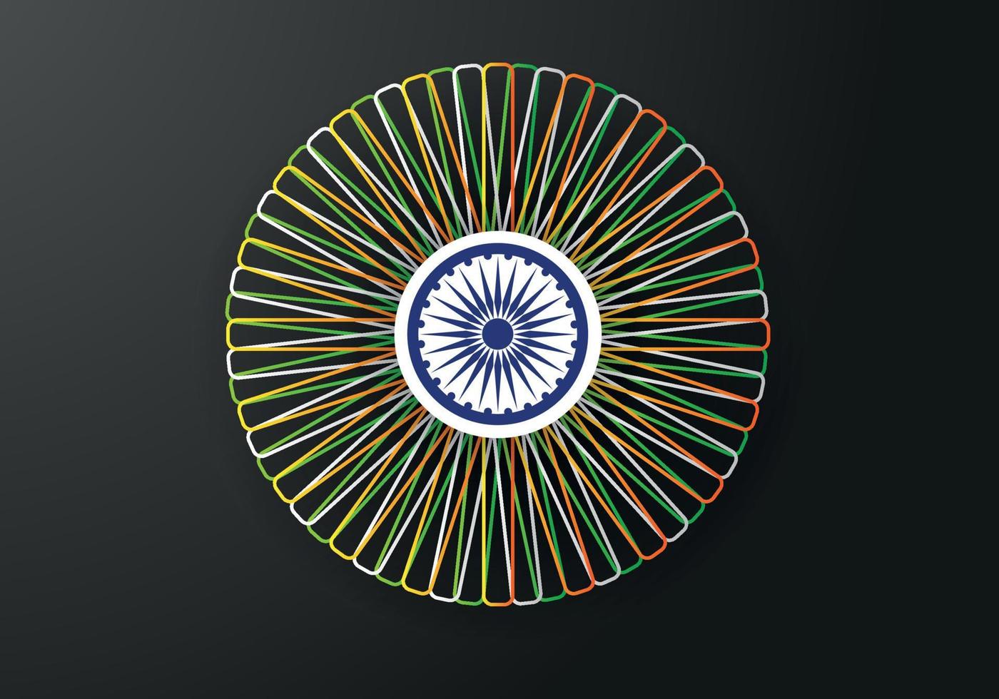 nationell flagga av Indien vektor. abstrakt Indien flagga av Land vektor. vektor design mall.
