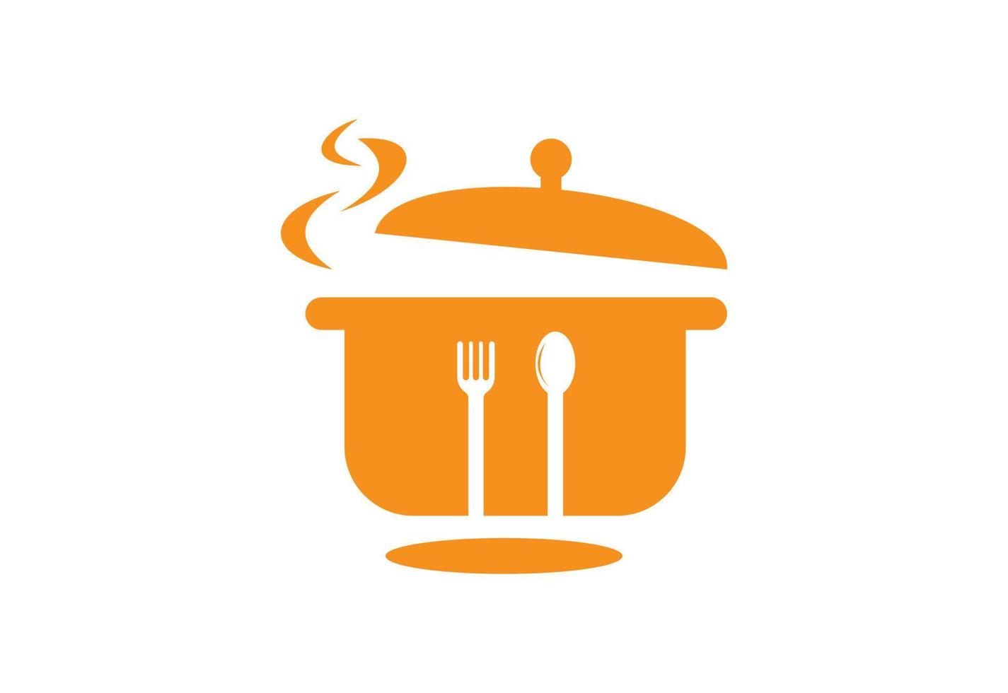 Kochen, Küche, Kochlogo. restaurant, menü, café, diner-label-logo-design, vektorillustration vektor