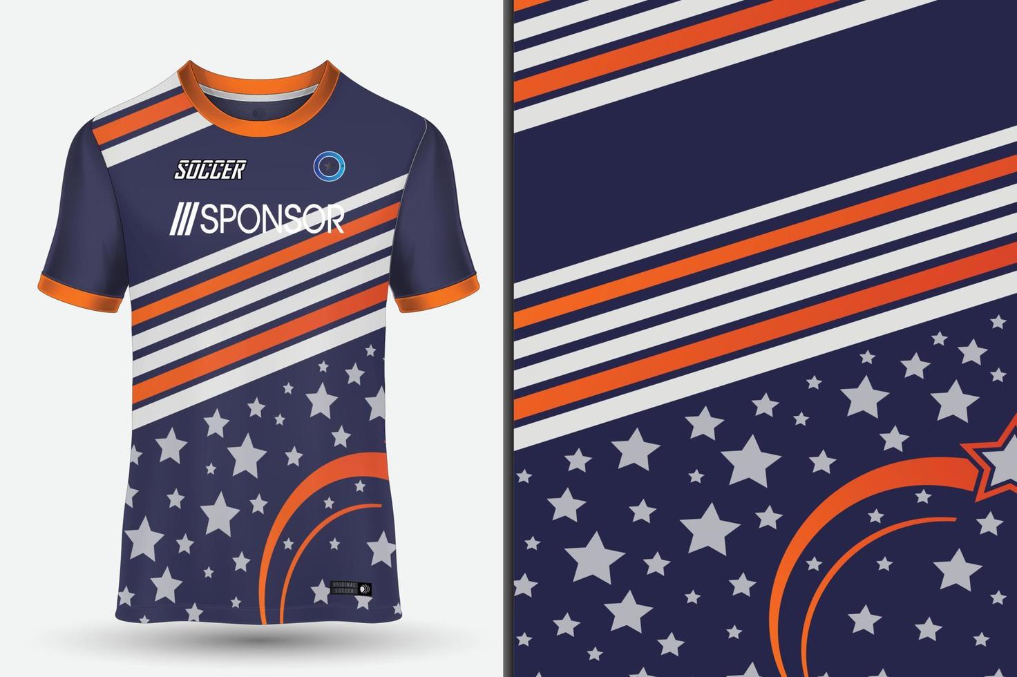 Sport-Trikot-Design für Sublimation vektor