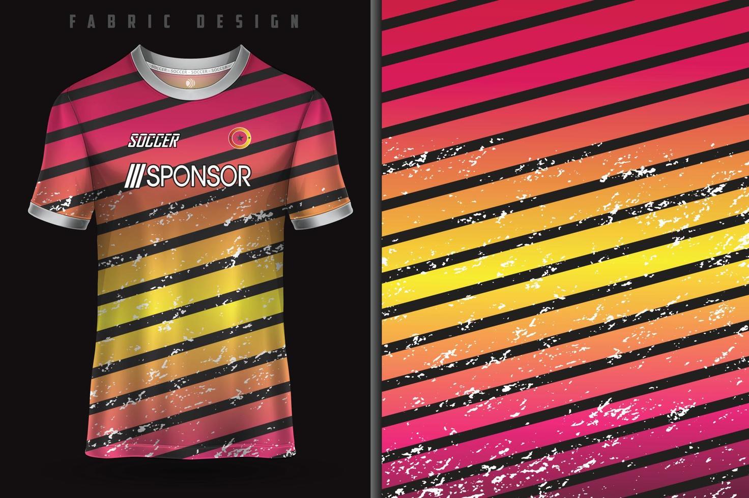 sporter jersey design för sublimering vektor