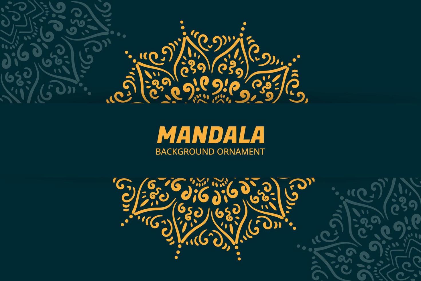 Mandala-Hintergrund 4 vektor
