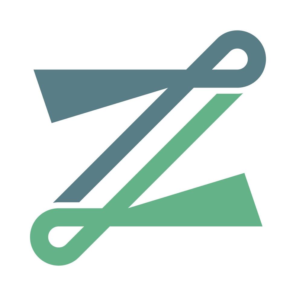 Buchstabe z-Logo-Icon-Design vektor