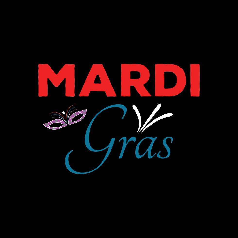 mardi gras t-shirt design vektor