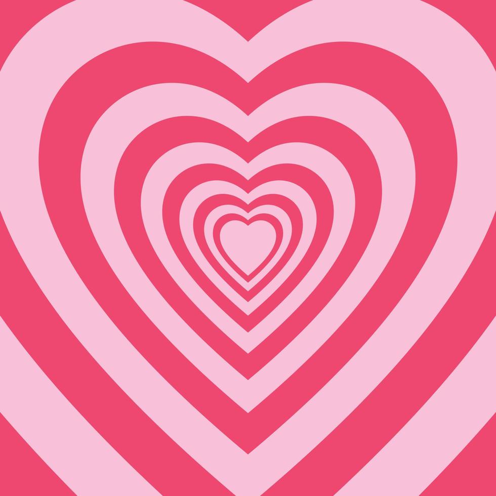 rosa hjärtan abstrakt bakgrund med vibrerande färger kärlek begrepp abstrakt bakgrund vektor