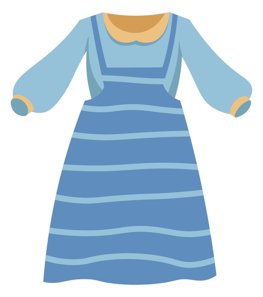 klänning för barn flicka, modern kläder för barn vektor