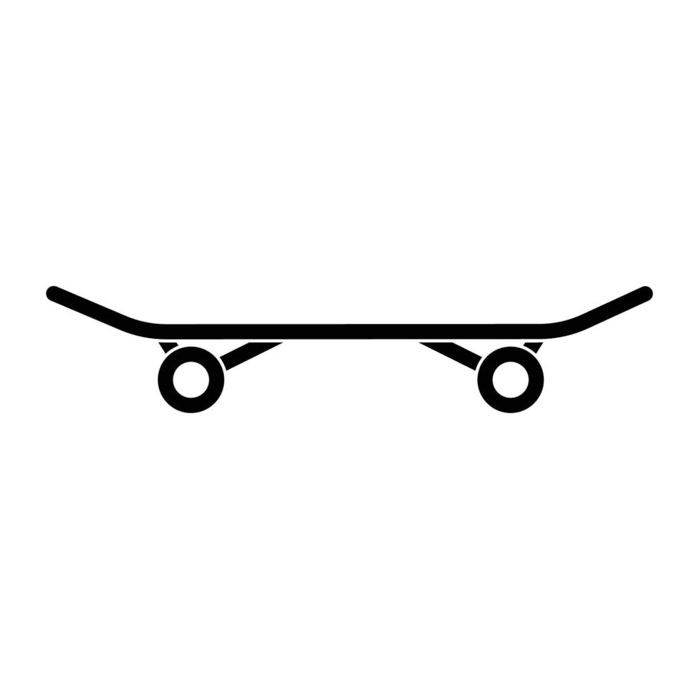 skateboard ikon Vektor