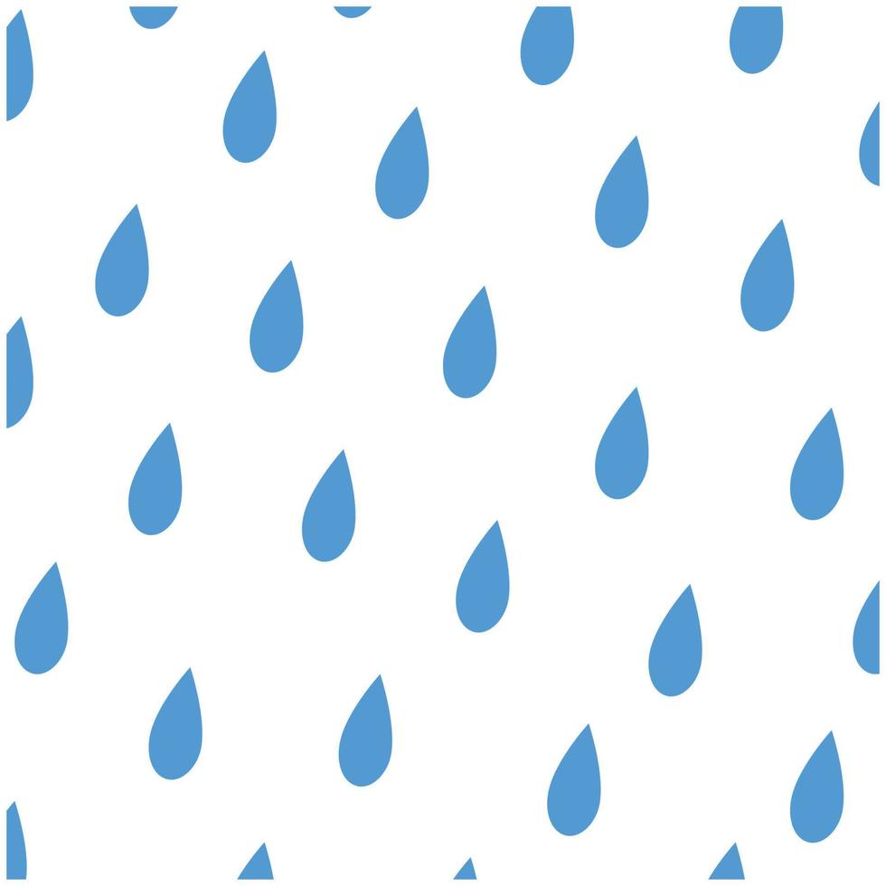 regn vatten mönster bakgrund vektor
