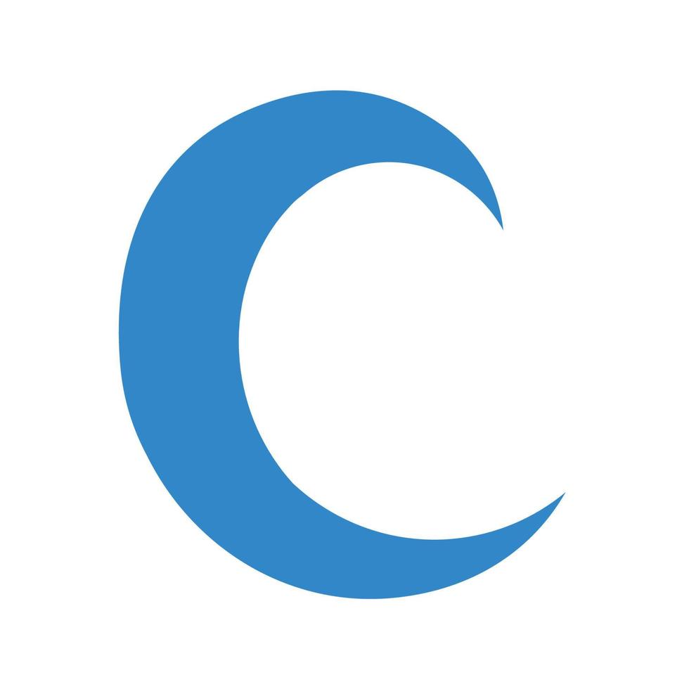 brev c logotyp design Vektor mall
