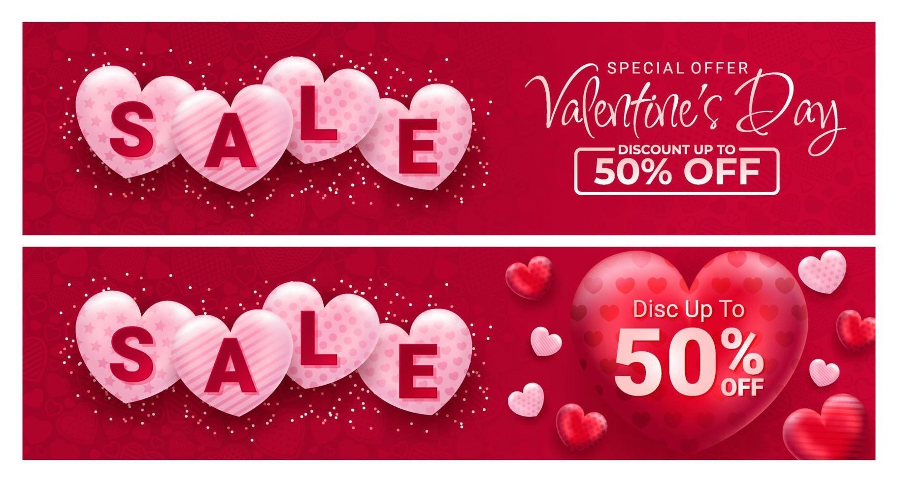 försäljning mall för Lycklig valentines dag hälsning, abstrakt kärlek bakgrunder prydnad för baner, affisch, omslag design mallar, social media utfodra tapet berättelser vektor