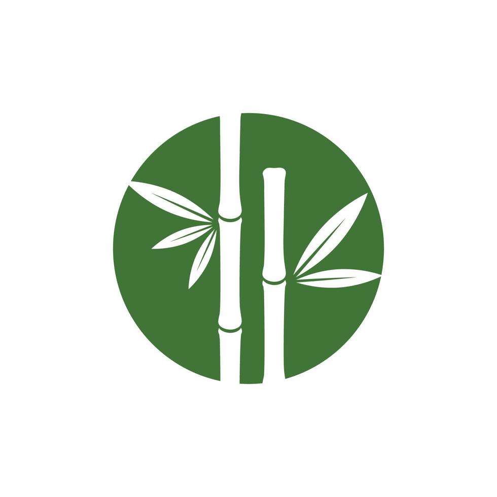 bambus-vektor-symbol-illustration vektor
