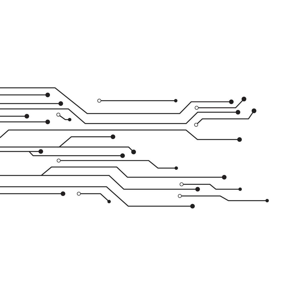 schaltungsvektorillustration vektor
