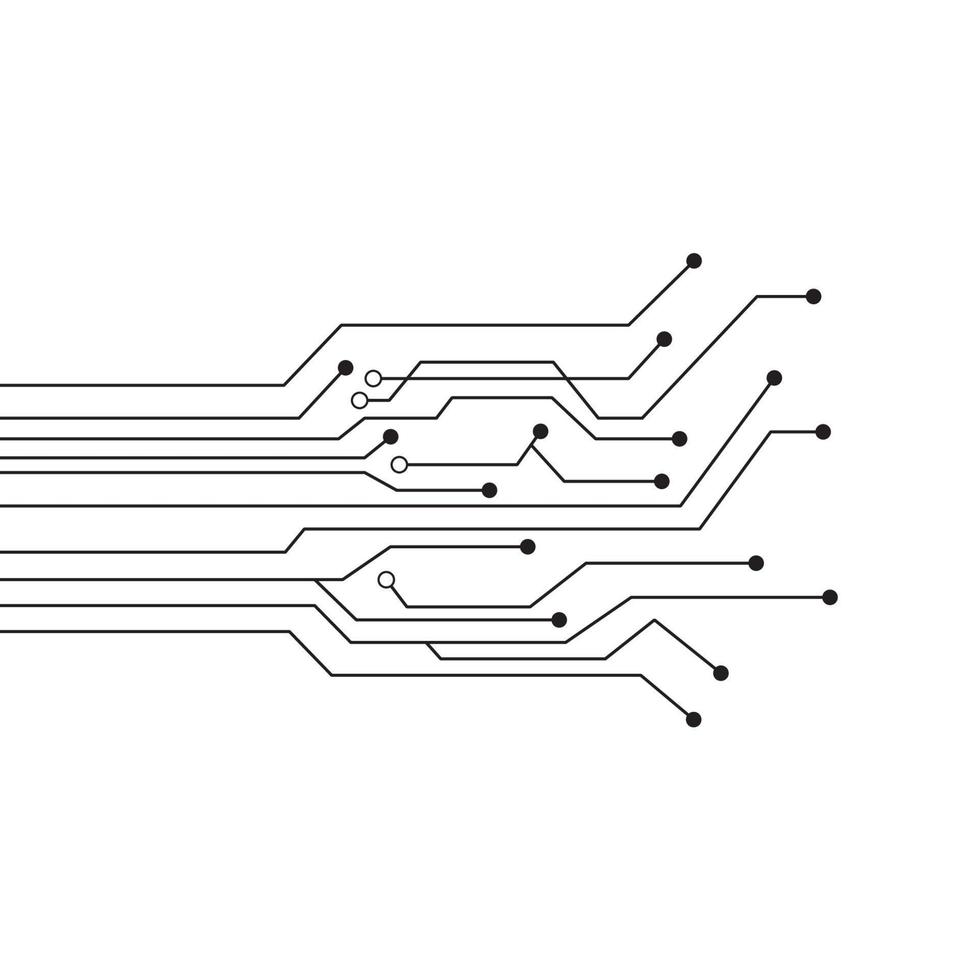 schaltungsvektorillustration vektor