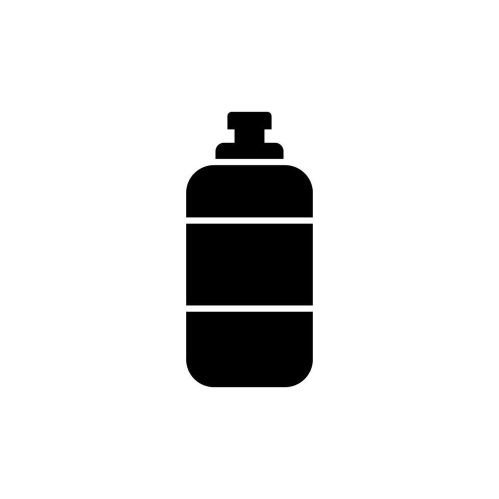 Designvorlagen für Wasserflaschen-Symbolvektoren vektor