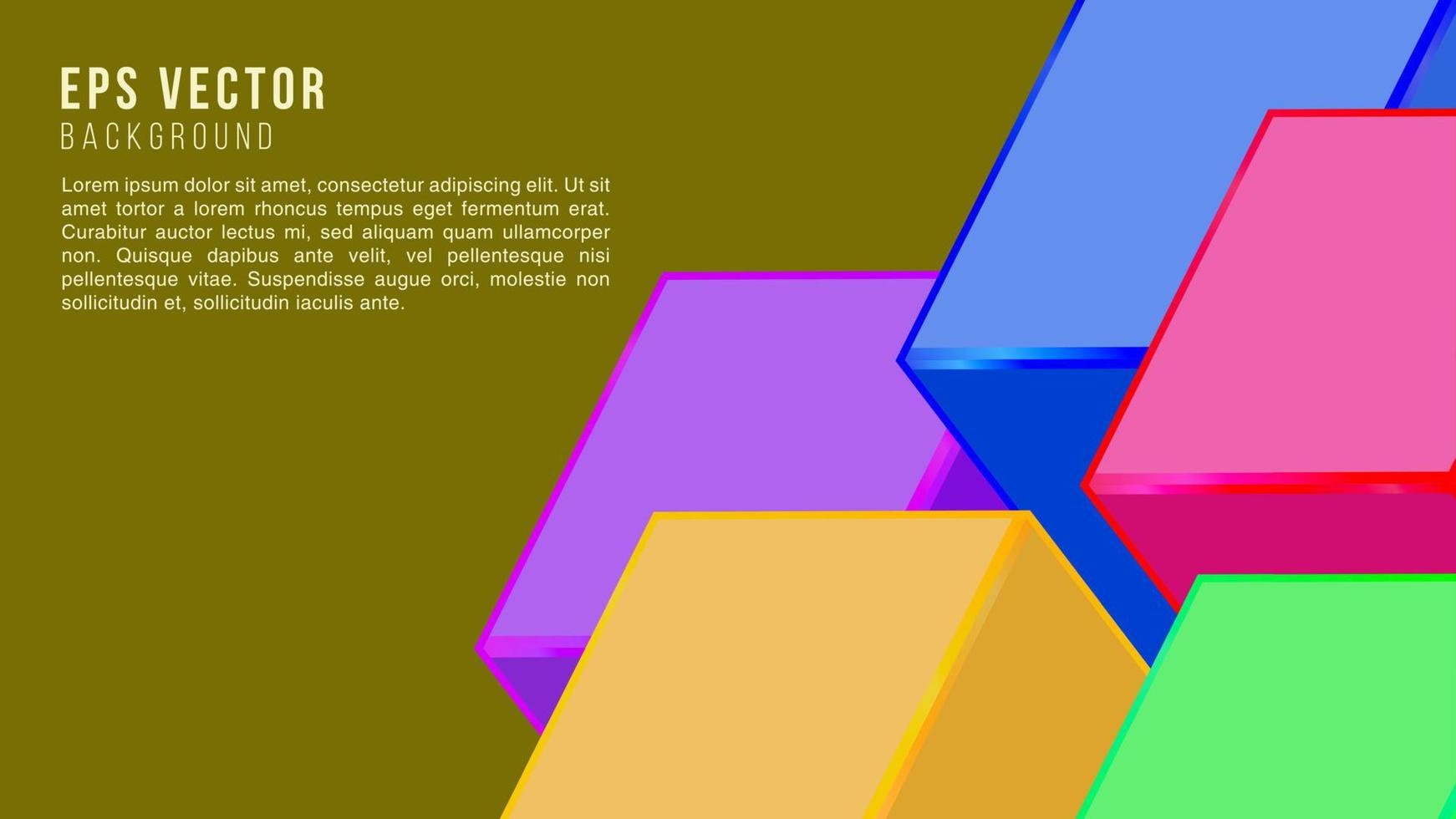 abstrakte Vorlage geometrische Diagonale auf gelb-orangeem Hintergrund. modernes tech-konzept. Sie können für Titelbroschürenvorlage, Poster, Bannerweb, Printanzeige usw. Vektorillustration verwenden vektor