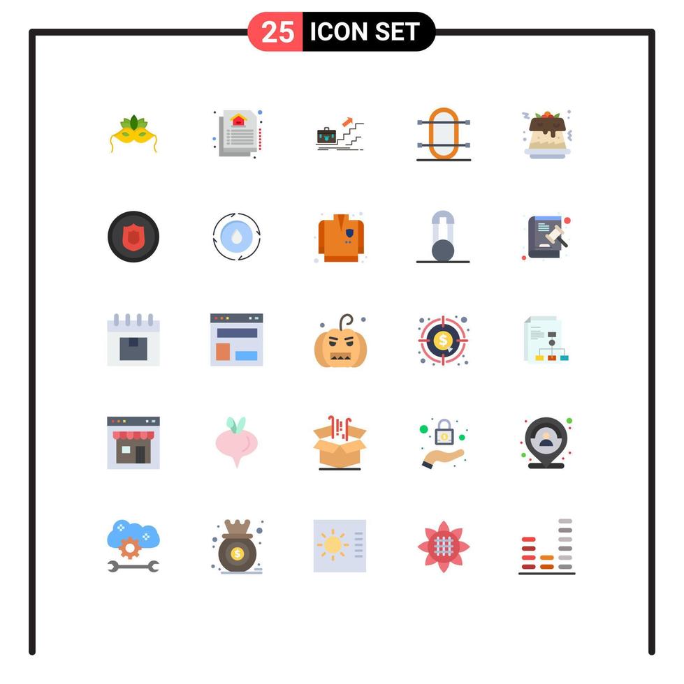 Aktienvektor-Icon-Pack mit 25 Linienzeichen und Symbolen für die Ruderspiel-Business-Crew persönlich bearbeitbare Vektordesign-Elemente vektor