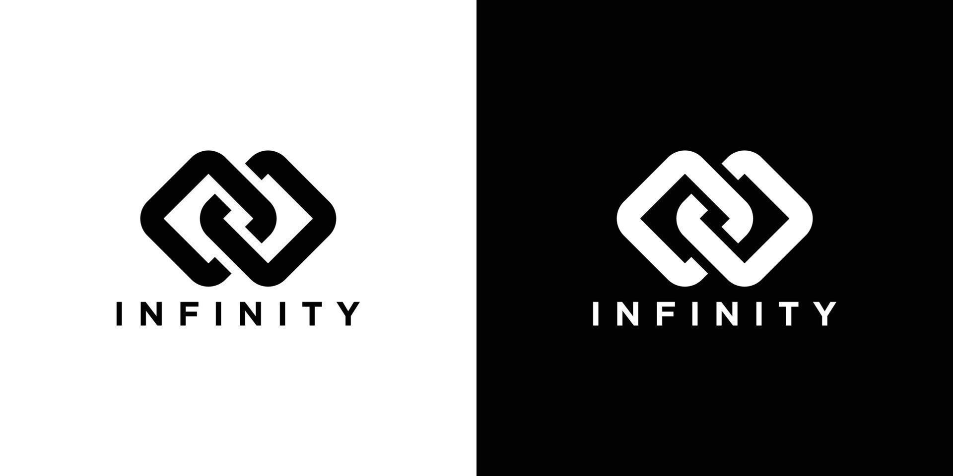 Infinity-Logo-Vorlage vektor