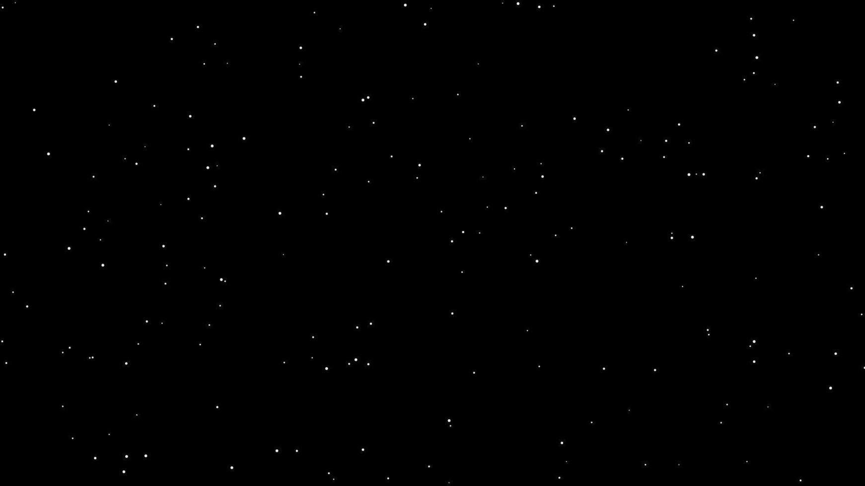 svart natt himmel med stjärnor vektor