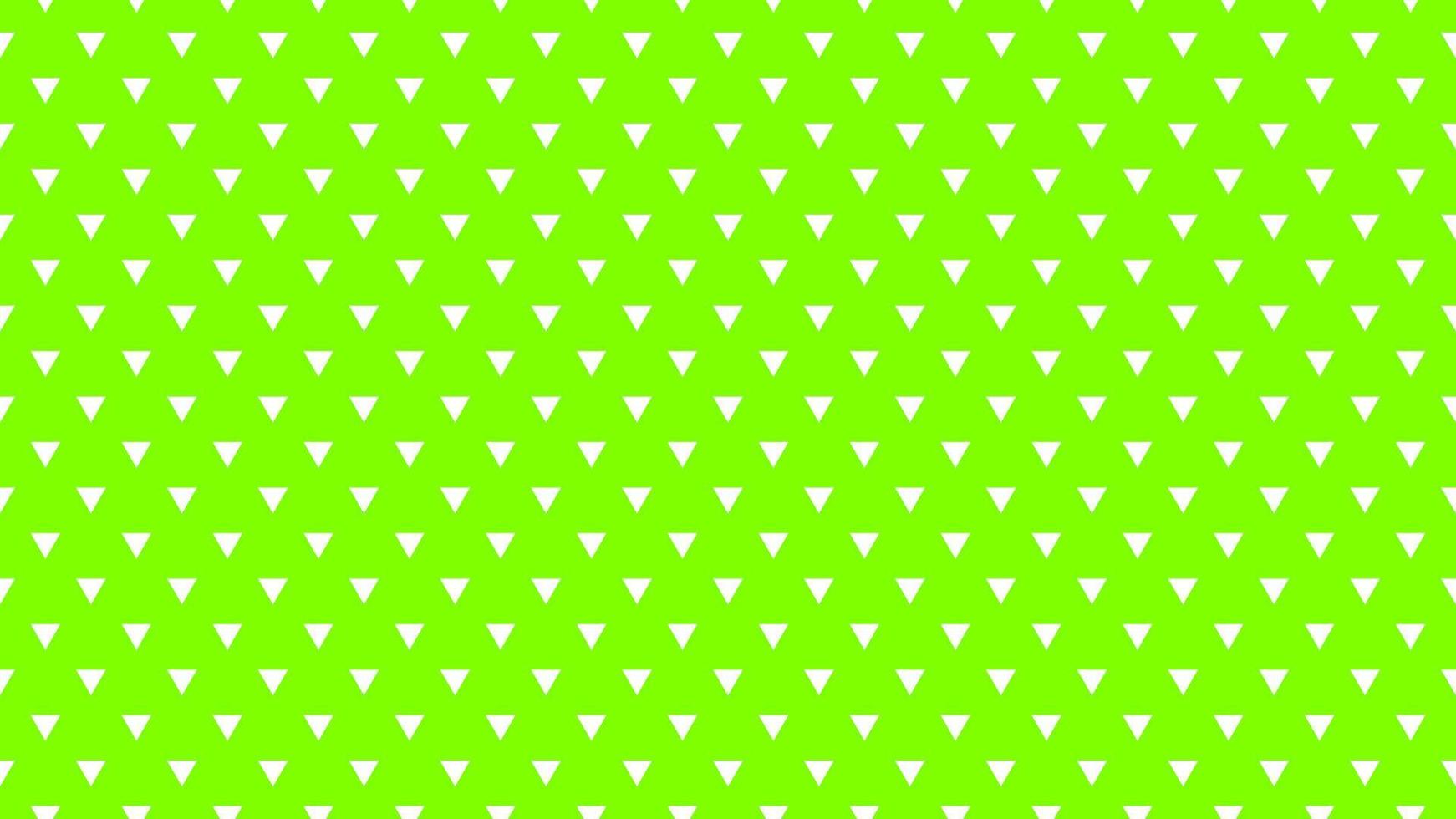 vit Färg trianglar över chartreuse grön bakgrund vektor