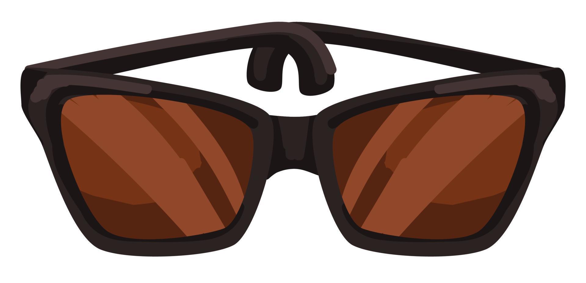 solglasögon unisex- design för män och kvinnor vektor