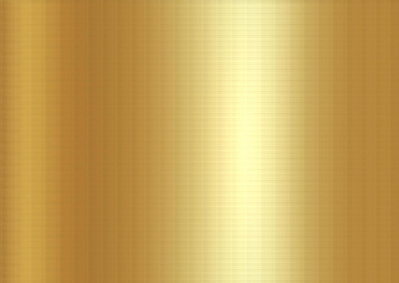 goldpoliertes metall, stahlstruktur. goldener luxusmetalledelstahlbeschaffenheitshintergrund, vektorillustration vektor