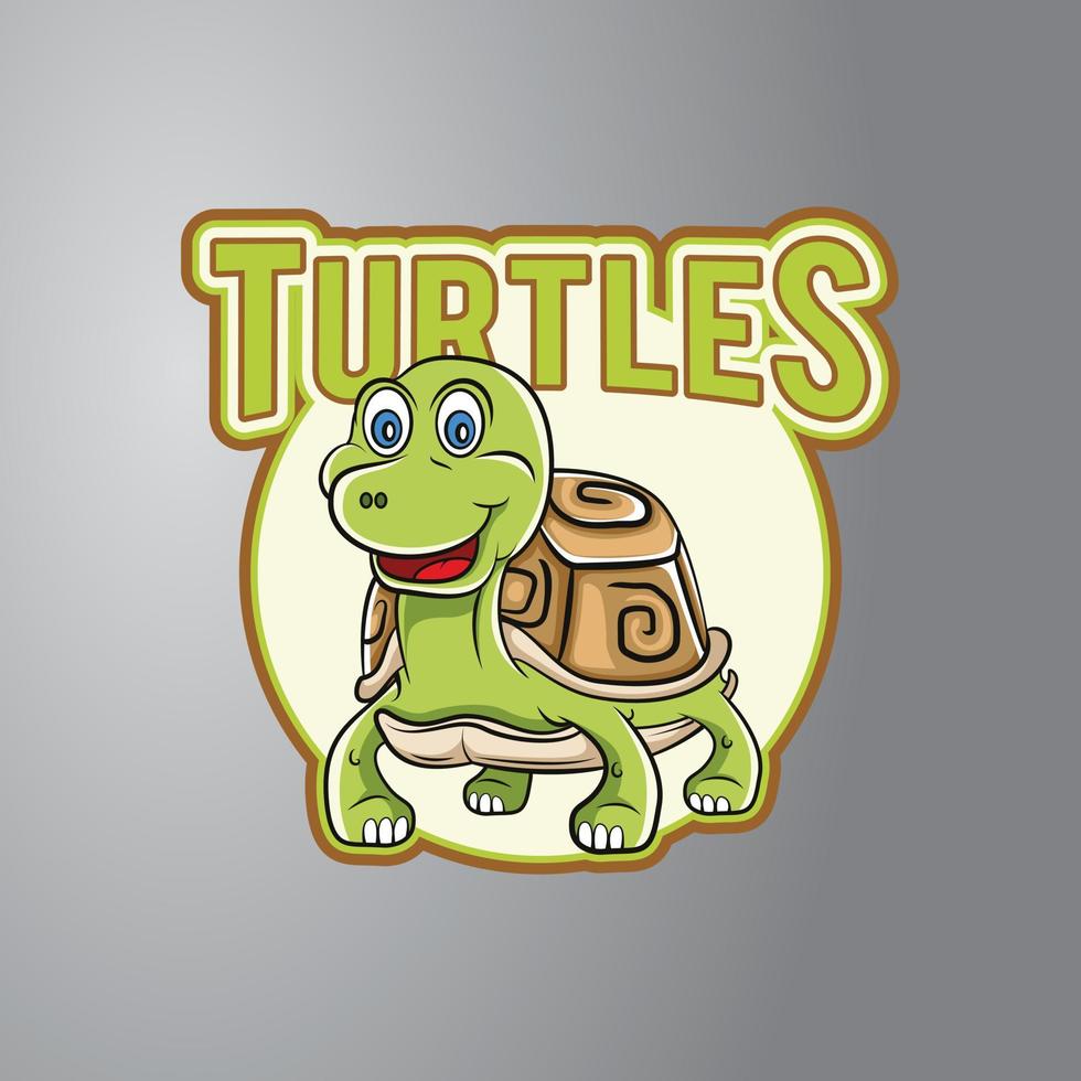 sköldpadda symbol illustration design vektor