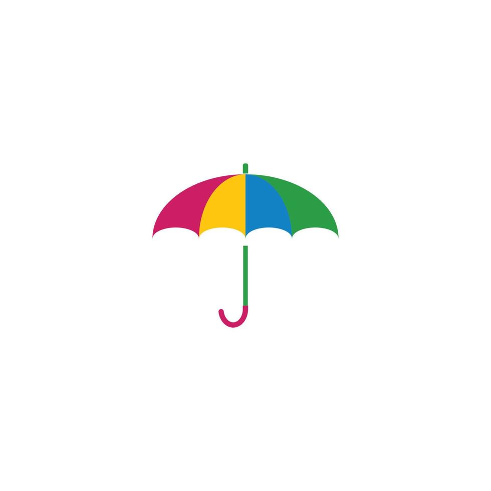 paraply logotyp vektor