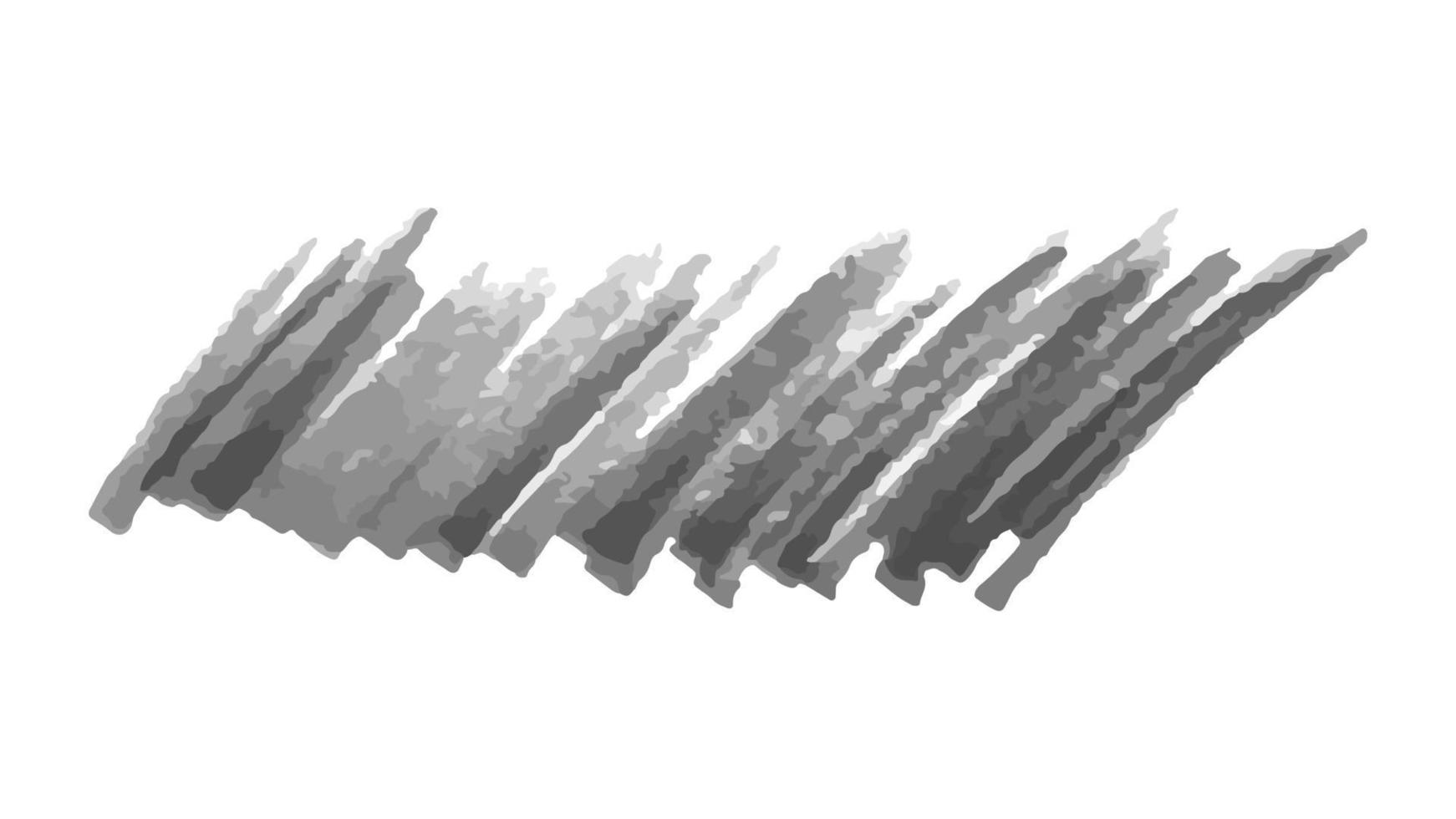 mit einem schwarzen Filzstift kritzeln. Gekritzel im Doodle-Stil. schwarze handgezeichnete Designelemente auf weißem Hintergrund. Vektor-Illustration vektor