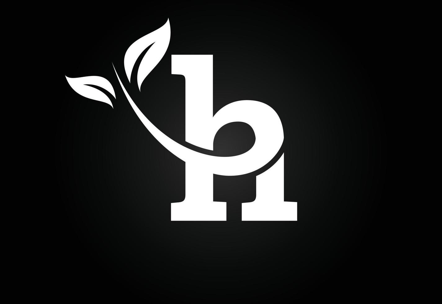 första brev h och blad logotyp. miljövänlig logotyp begrepp. modern vektor logotyp för ekologisk företag och företag identitet