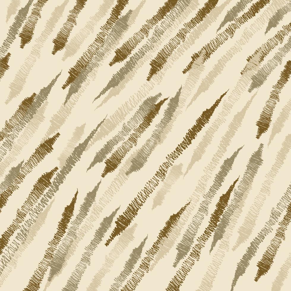öken- abstrakt kamouflage tiger Ränder mönster militär bakgrund lämplig för skriva ut trasa och förpackning vektor