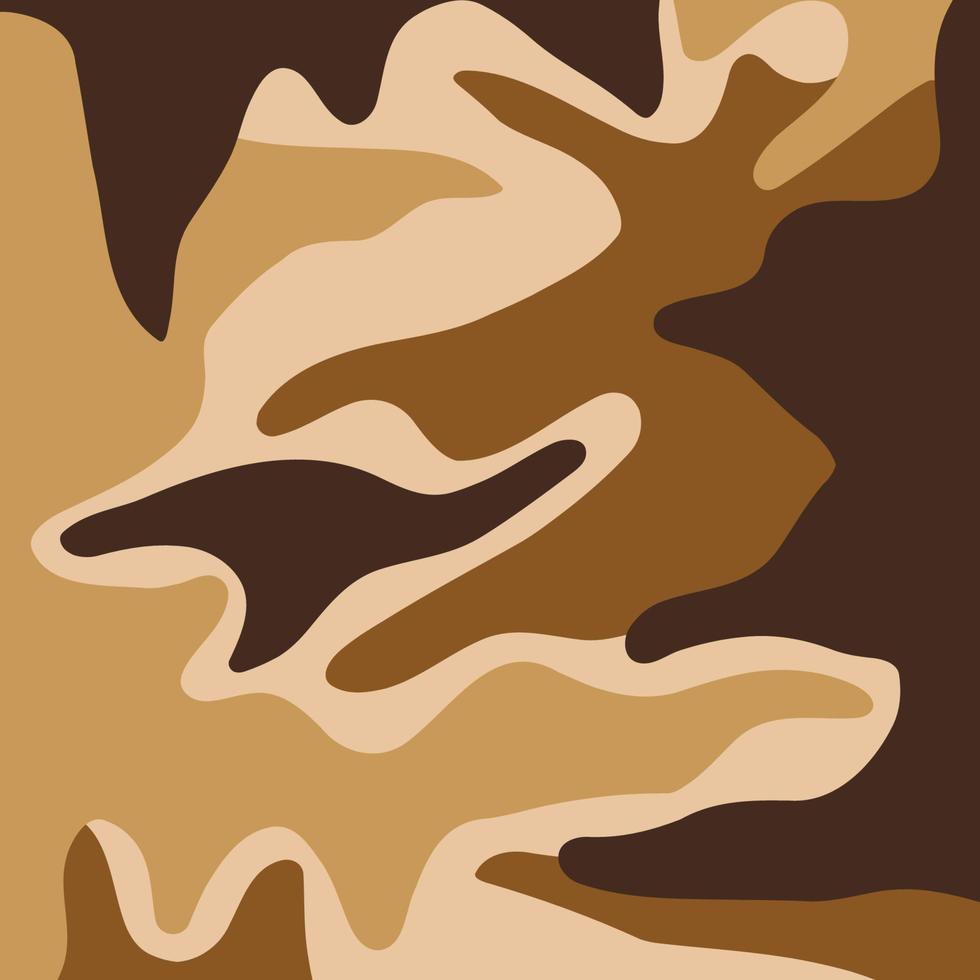 Militärischer Hintergrund des abstrakten Tarnmusters der Wüste vektor
