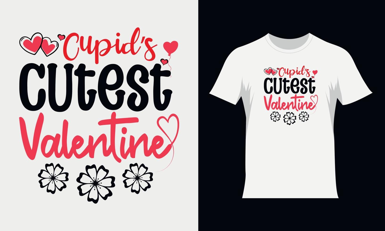 Valentinstag-Svg-T-Shirt-Design. typografie-t-shirt-design zum valentinstag vektor