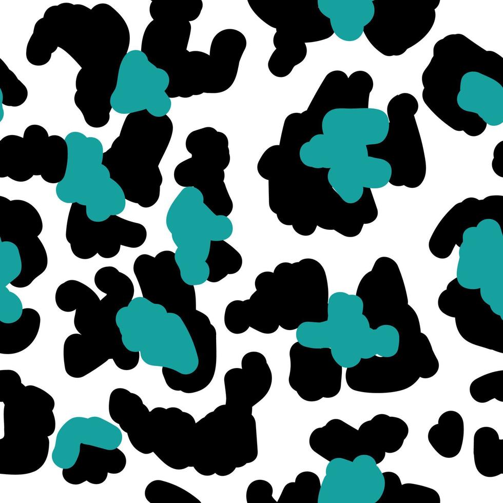 leopard eller gepard skriva ut sömlös mönster vektor