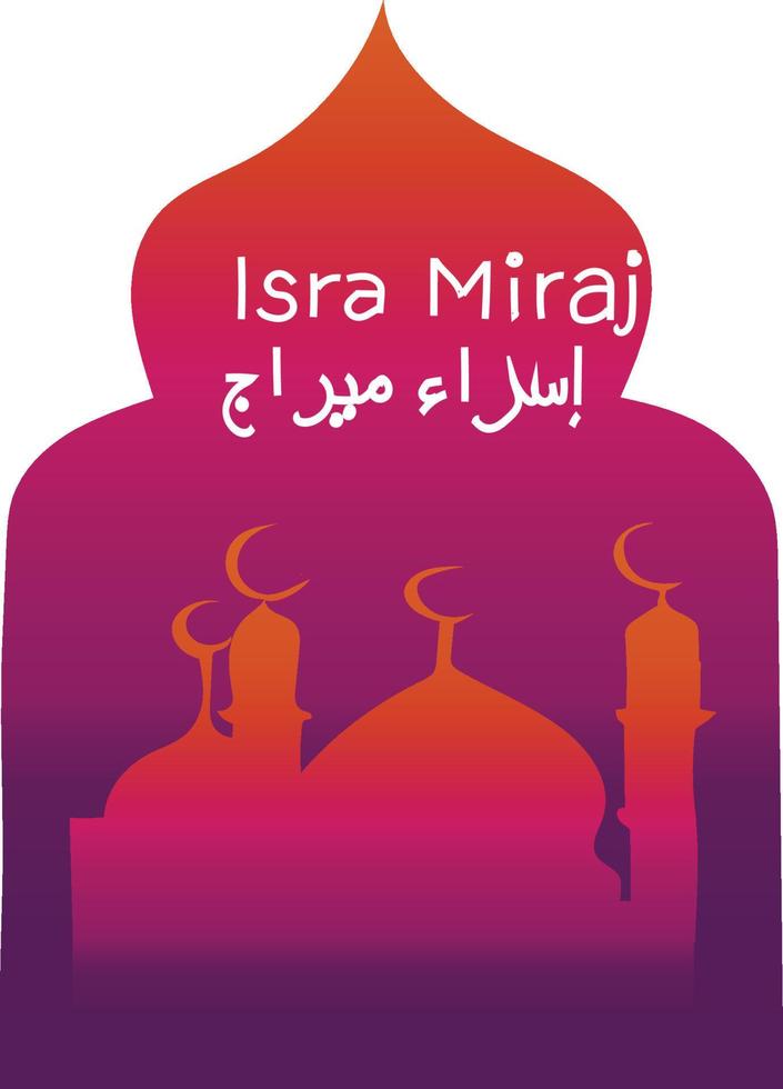 isra isra miraj-vektor vektor