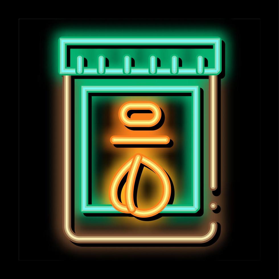 nuss butterglas neonglühen symbol illustration vektor