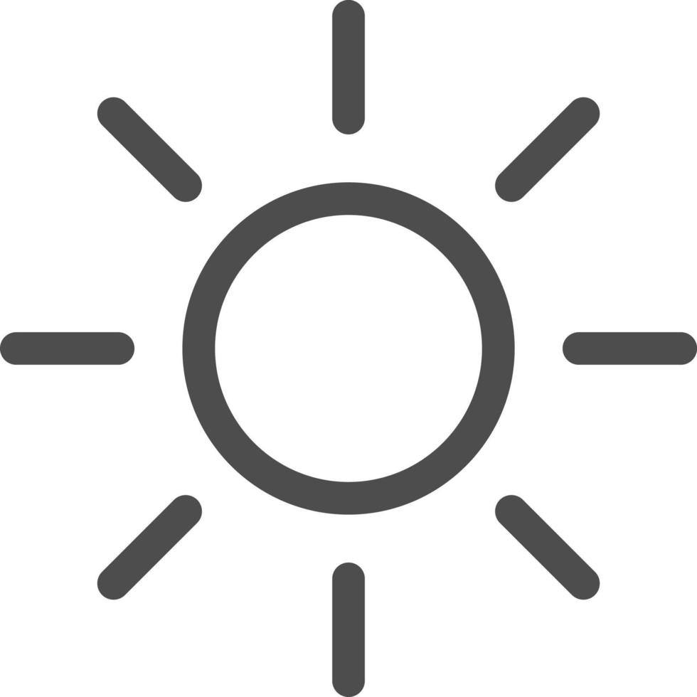 Sol lampa ikon vektor