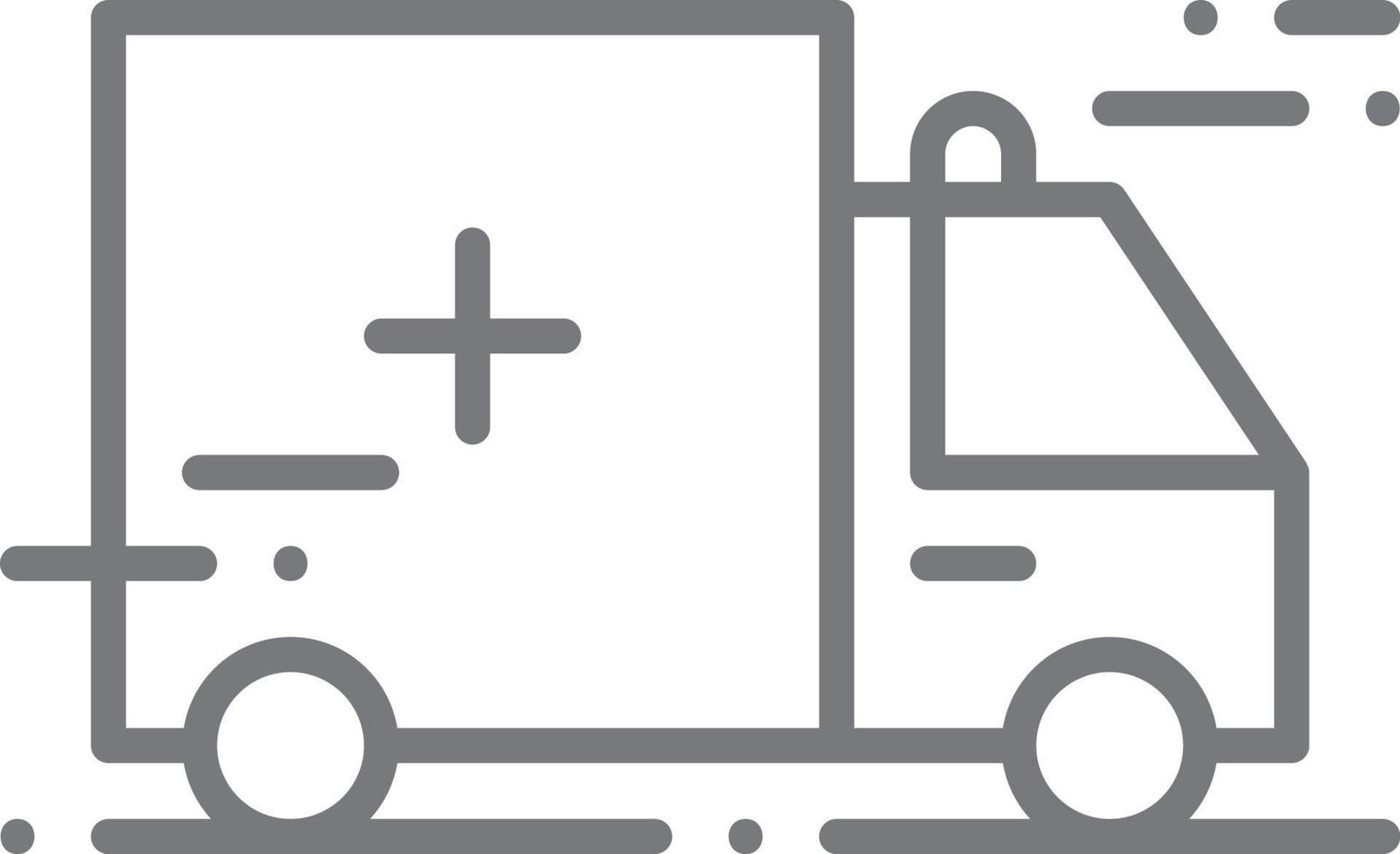 ambulans transport ikon människor ikoner med svart översikt stil. fordon, symbol, transport, linje, översikt, resa, bil, redigerbar, piktogram, isolerat, platt. vektor illustration