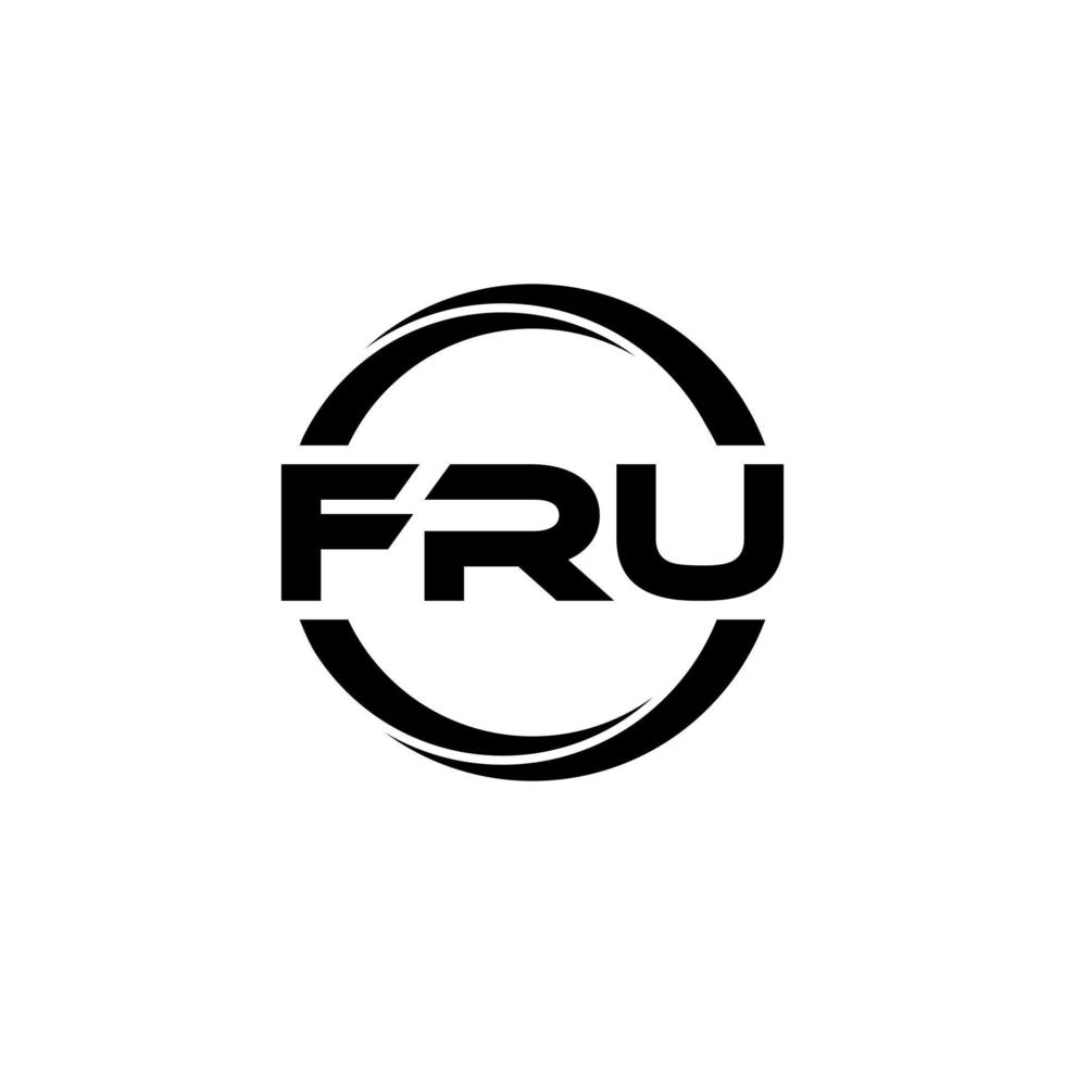 fru brev logotyp design i illustration. vektor logotyp, kalligrafi mönster för logotyp, affisch, inbjudan, etc.