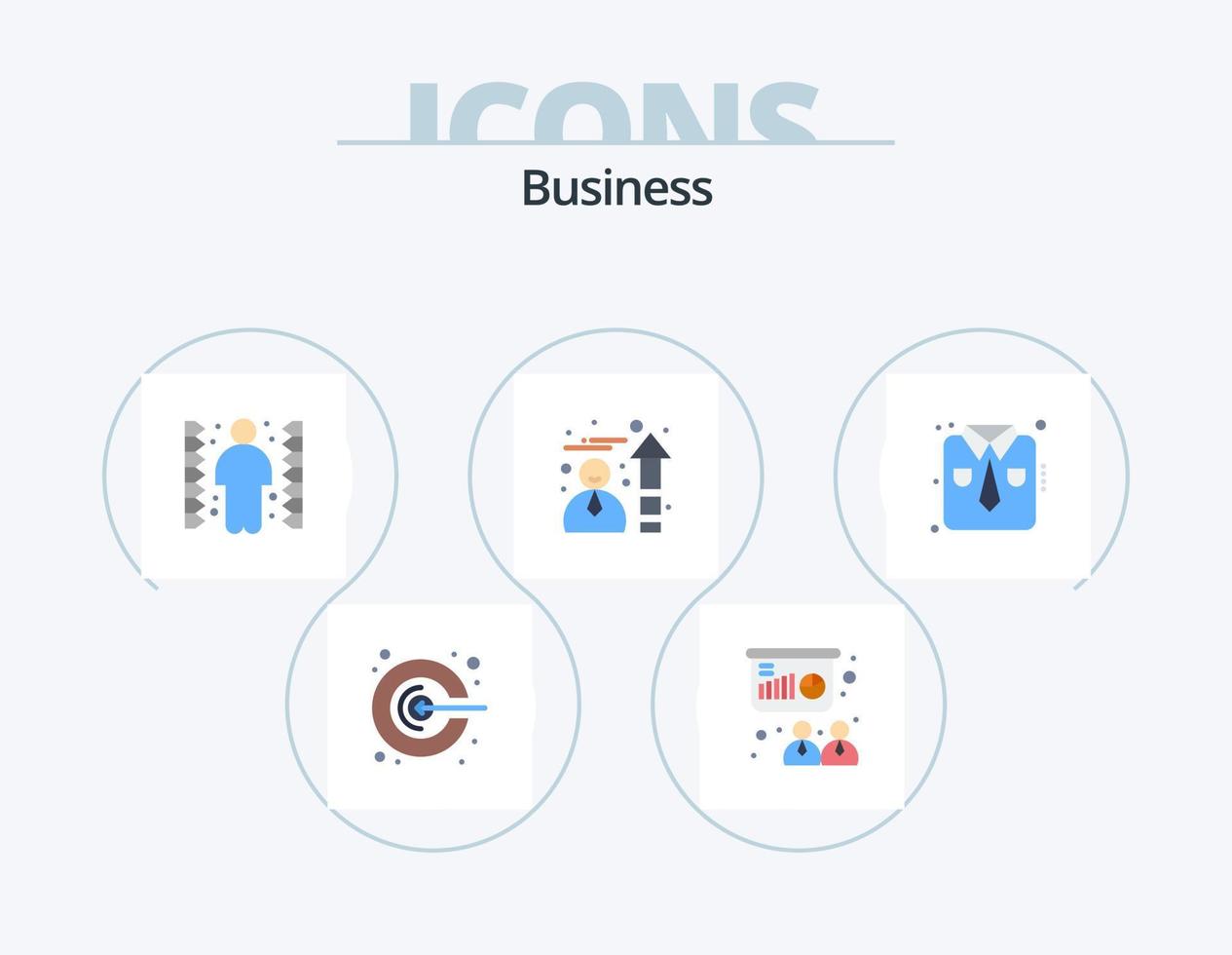 Business-Flat-Icon-Pack 5 Icon-Design. Shirt. Kleider. Herausforderung. Tachometer. Effizienz vektor